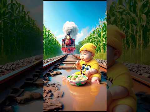 ❤️ evolution of Baby: train attack on baby for food eating #cat #cute #love #shorts jackas gang 02