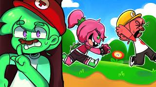 ESCONDE-ESCONDE NO MAPA DO MARIO !!!
