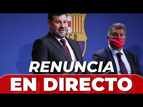 FC BARCELONA | LAPORTA, comparecencia de prensa EN DIRECTO | RENUNCIA VICEPRESIDENTE ÁREA ECONÓMICA