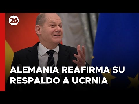 Alemania reafirma su respaldo a Ucrania