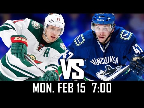 PREVIEW: Canucks vs Wild (Feb. 15, 2016) video clip