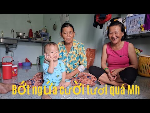 Sáng nay e xuống coi con trai Mh khám bệnh về bớt ngứa chưa 