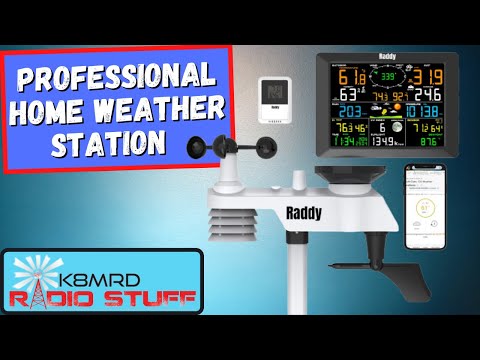Professional Home Weather Station | Raddy WF-100C