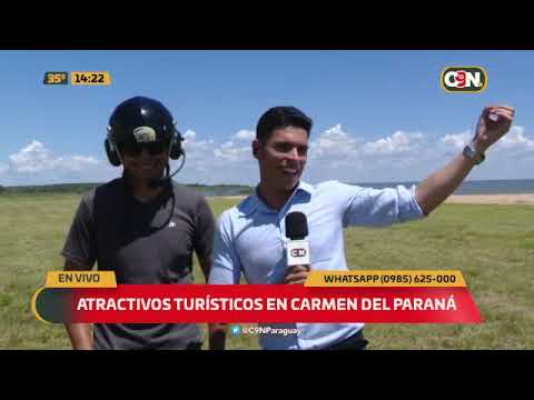 Atractivos turísticos en Carmen del Paraná