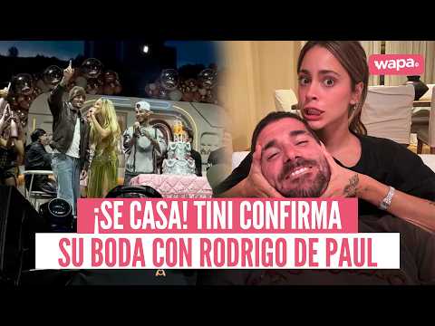 Tini Stoessel confirma los rumores: se casará con Rodrigo De Paul, ¿cuándo será la boda?