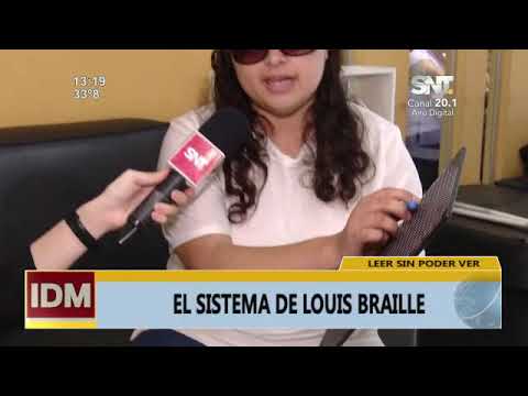El sistema de Louis Braille:  Una forma de leer sin ver