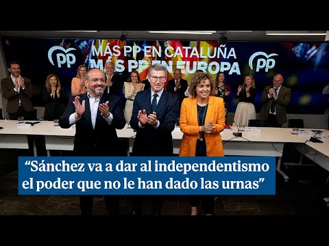 Feijóo Sánchez va a dar al independentismo el poder que no le han dado las urnas