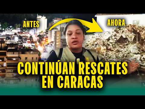 'Olor a descomposición es muy fuerte': Siguen rescates tras terremotos en Venezuela