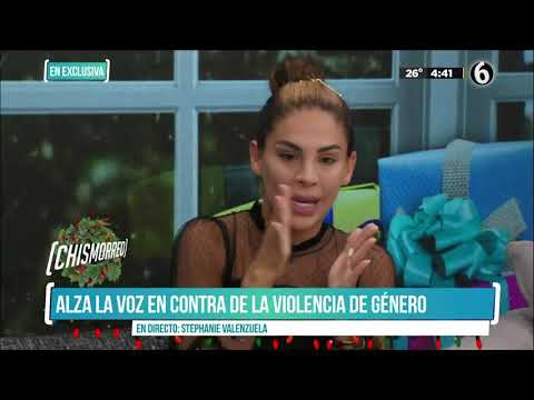 Stephanie Valenzuela alza la voz totalmente en vivo | El Chismorreo