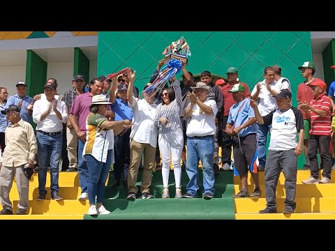 Inauguran mejoras en el Estadio - Glorias del Béisbol Segoviano Ocotal