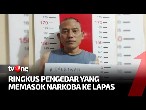 Nyamar Jadi Pengunjung Lapas Kurir Narkoba Ditangkap Polisi Tvone