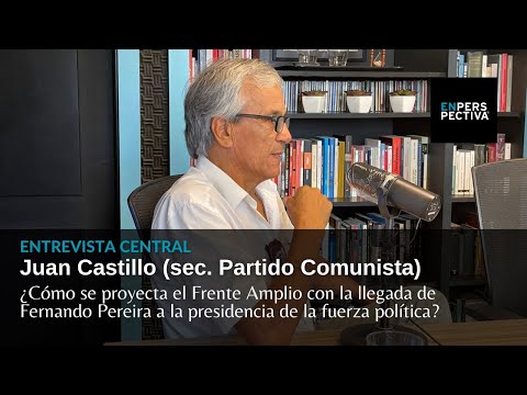 Juan Castillo (PCU): ¿Cómo se proyecta el FA con Fernando Pereira como presidente?