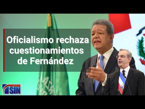 Oficialismo rechaza cuestionamientos de Fernández