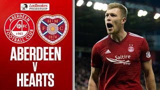 Aberdeen 2-0 Hearts | Cosgrove Double Seals Win for Dons | Ladbrokes Premiership