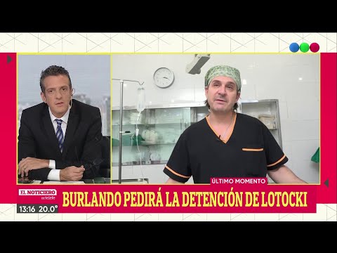Burlando pedirá la detención de Anibal Lotocki