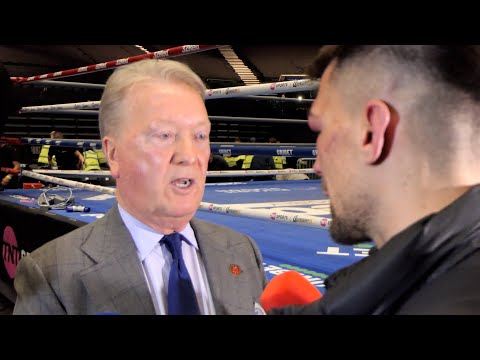 Frank Warren GUARANTEES HUGE FIGHT FOR FORMER SOLDIER AFTER GRUELLING WAR – ‘BE PROUD!