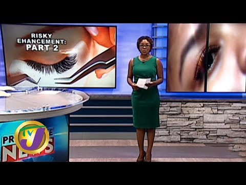 TVJ News: Eyelash Extensions Harmful Effects - February 4 2020