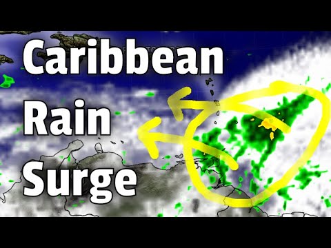 Caribbean Rain Surge this Week!