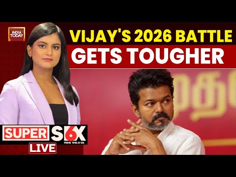 Super Six With Akshita Nandgopal LIVE | Vijay Says 'Poda' To Alliance! | TVK To Go Solo In TN Polls