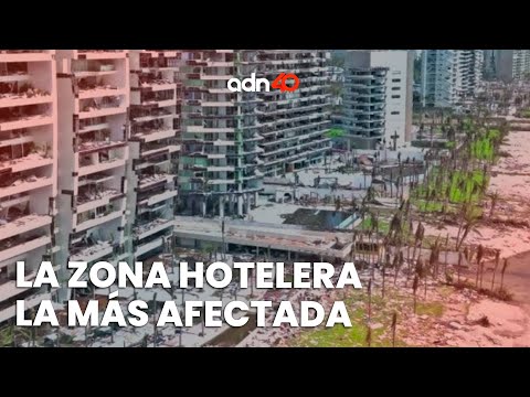 ¿Qué porcentaje de la zona hotelera resultó afectada por el huracán Otis? | El juego del acertijo