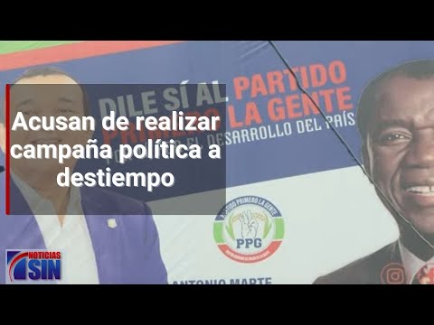 Gobierno y oposición se acusan de realizar campaña política a destiempo