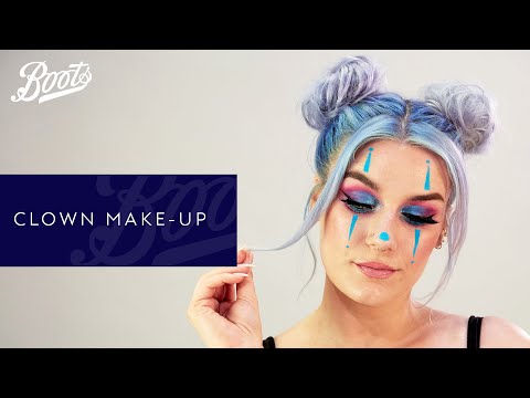 boots.com & Boots Promo Code video: Easy Halloween Clown Make-up Tutorial