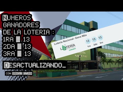 DESACTUALIZANDO - LA LOTERIA DE NUEVO!! SALE EL 13 EN TODAS LAS POSICIONES