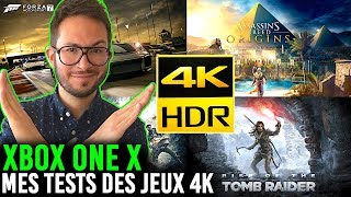 Vidéo-Test : XBOX ONE X : MON TEST DES JEUX 4K