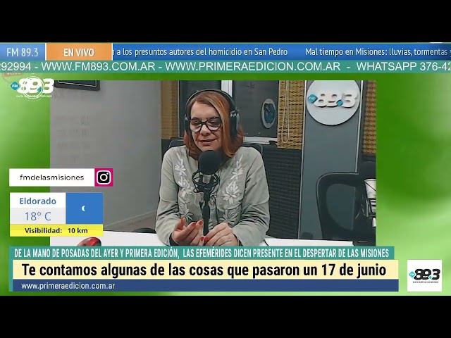 🌅 ¡Arrancá la mañana con pura energía en "El despertar de las Misiones"! 🎙️ Con Silvia Resoalbe al frente, disfrutá de la mejor combinación de noticias, buena música y la onda positiva que necesitás para empezar el día.📻 De lunes a viernes, de 6 a 8 hs.