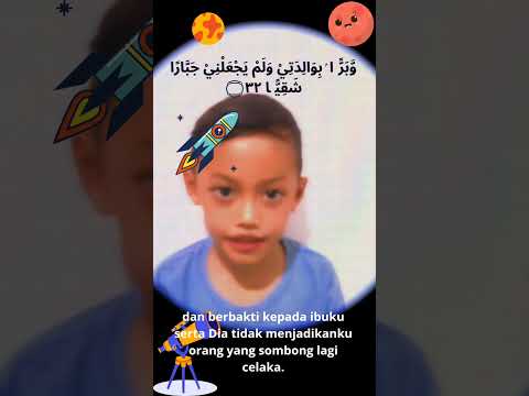 Barakallah | Bacaan Merdu Surah Maryam Ayat 30-32, Ananda Hisyam Hudallah Reza #suratmaryam #quran