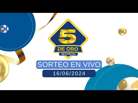 Sorteo 5 de Oro -20/06/2024