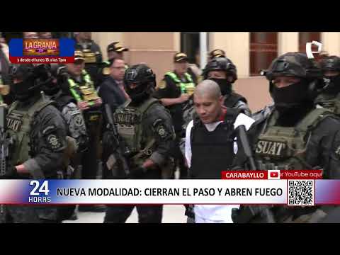 Nueva modalidad delictiva: cierran el paso y abren fuego