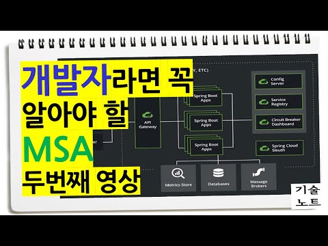 개발자가 알아야 할 MSA 마이크로서비스 아키텍처