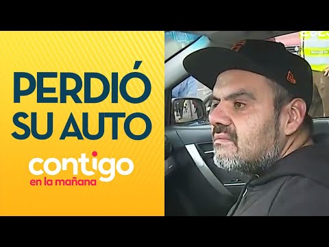DOLOROSO MOMENTO: Le quitaron automóvil a conductor en plena transmisión de Contigo en la Mañana