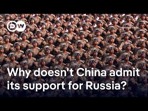 "Without China's support, Putin's war machine comes to a halt" | DW News