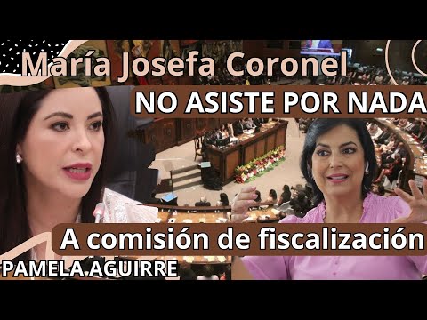 María Josefa Coronel se esconde de la Comisión de Fiscalización: ¿Qué oculta?