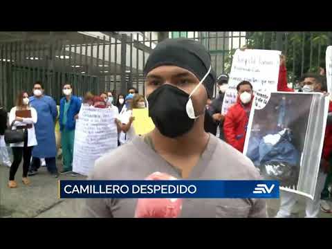Al menos 170 trabajadores desvinculados del H. Teodoro Maldonado Carbo de Guayaquil