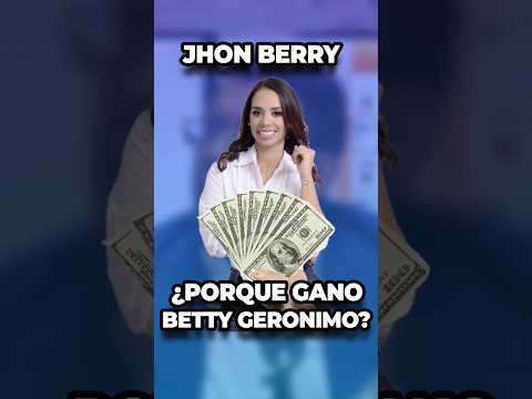¡EL SECRETO DE LA VICTORIA!: JOHN BERRY REVELA DETALLES SOBRE EL TRIUNFO DE BETTY GERÓNIMO 🏆