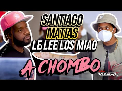 SANTIAGO MATIAS LE LEE LOS MIAO A "CHOMBO PANA BLACK" AL ENTREGARLE DONACION DE EL ALFA EL JEFE!!!