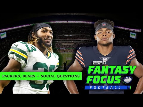 Double Trouble Packers, Bears + Social Questions on Draft Strategy  | Fantasy Focus Live! video clip
