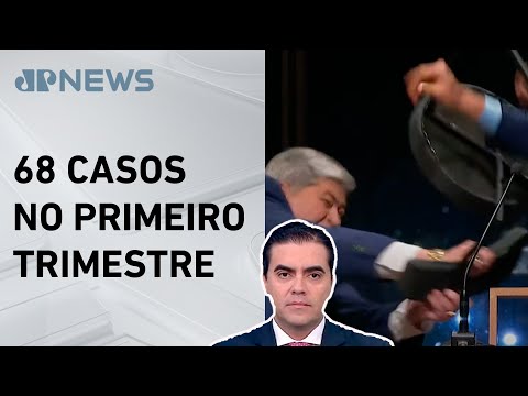 Brasil registra 455 casos de violência contra políticos; Vilela comenta