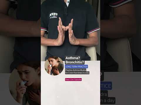 Asthma Mudra is a therapeutic mudra that aids in treatment of Asthma.#asthma #mudra #mudratherapy