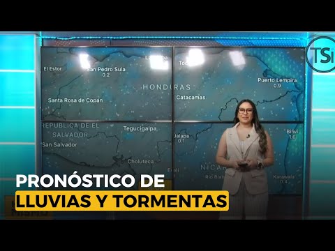 Pronóstico de lluvias y tormentas para este viernes