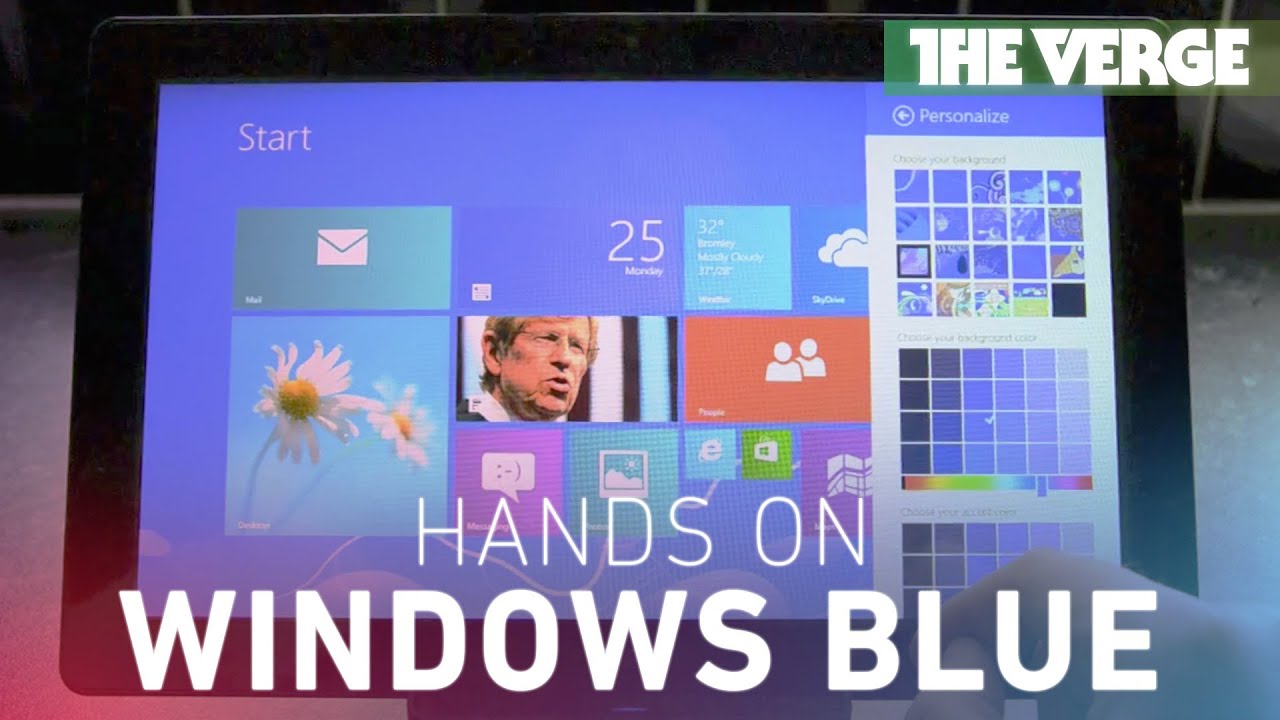 Windows Blue hands-on preview