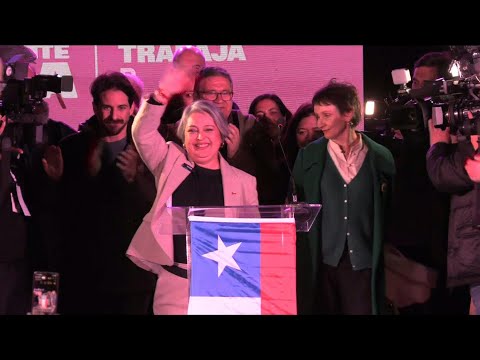 Chile: Jeannette Jara addresses supporters after winning ruling coalition's primary | AFP