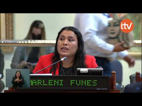 Diputada del FMLN, Marleni Funes, denuncia que la entrega del FODES carece de legalidad