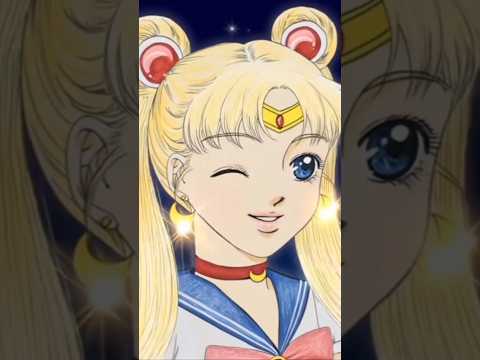 내가 그린 그림을 AI에게 애니메이션으로 만들어달라고 부탁하기 시즌4 #만화 #애니 #세일러문 #세일러넵튠 #세일러머큐리 #다이루어질지니 #지니 #kdrama #원신 #아이테르