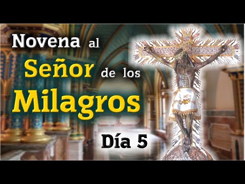 Quinto día. Novena al Señor de los Milagros. P. Manuel Rodríguez EP. Caballeros de la Virgen
