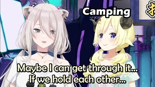 Watame Think She Can Survive Winter Camp If Botan Promises to Hug and