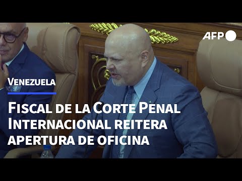 Fiscal de la CPI reitera apertura de oficina para Venezuela | AFP